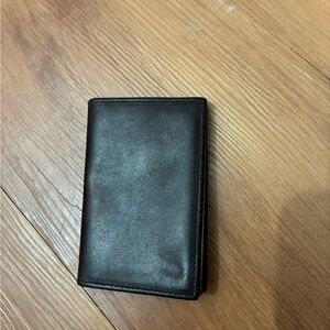 Osgoode Marley RFID Gusset Card Case in a brown